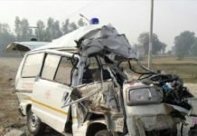 axcident in mohanlalganj