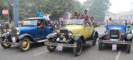 vintage car rally