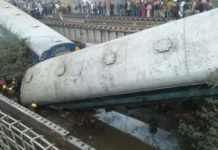 कानपुर में अजमेर-सियालदाह एक्सप्रेस दुर्घटनाग्रस्त, 62 घायल, आठ की हालत गंभीर train axcident in kanpur