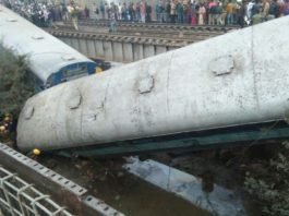 train axcident in kanpur