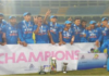 श्रीलंका को 34 रनों से हरा भारत ने अपने नाम किया अंडर 19 एशिया कप under 19 cricket team