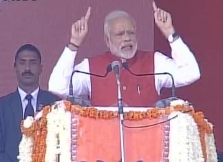 कानपुर में बोले मोदी, ‘यूपी में परिवर्तन की लहर नहीं चल रही आंधी’ अय्यर पर गरजे मोदी
