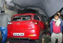 axcident in lucknow