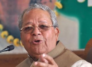 सपा-कांग्रेस के गठबंधन को कलराज मिश्र ने बताया नाकामी का प्रतीक kalraj mishr