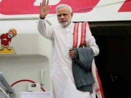 चार देशों की यात्रा के लिए निकले प्रधानमंत्री मोदी PM MODI