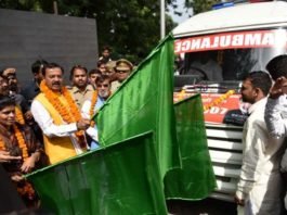 गौवंश के लिए एम्बु्लेंस
