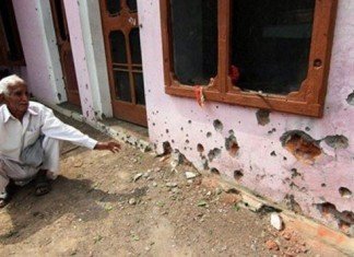 पाक ने बरसाए गोले
