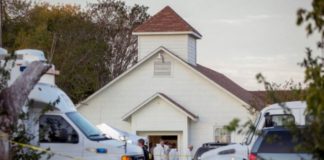 अमेरिकी चर्च में प्रार्थना के समय गोलीबारी