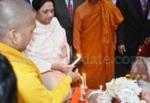 बाबा साहब को दीक्षा देने वाले भिक्षु भदंत को श्रद्धांजलि देने पहुंची मायावती भिक्षु भदंत