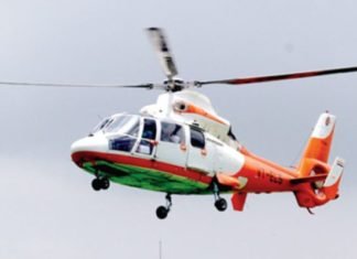 ONGC के पांच कर्मचारियों को ले जा रहा पवनहंस हेलीकॉप्टर क्रैश, चार शव बरामद हेलीकॉप्टर क्रैश