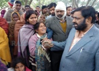 भाजपा बूथ अध्यक्ष की हत्या