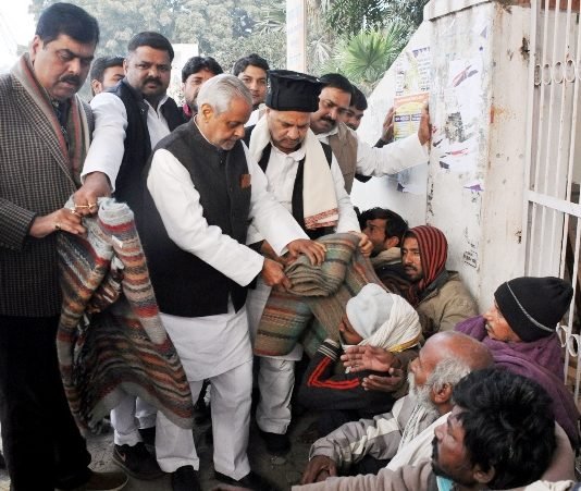 कंबल वितरण
