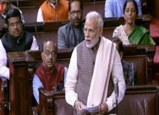 मोदी का कांग्रेस पर हमला, आप ने किए मां भारती के टुकड़े मां भारती