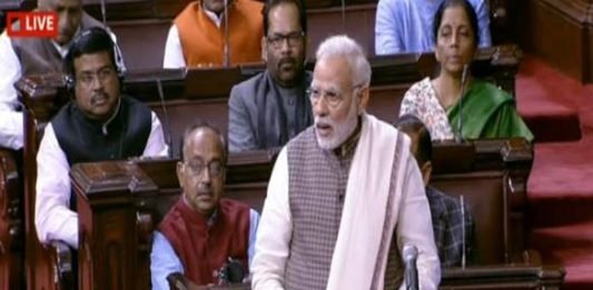 मोदी का कांग्रेस पर हमला, आप ने किए मां भारती के टुकड़े मां भारती