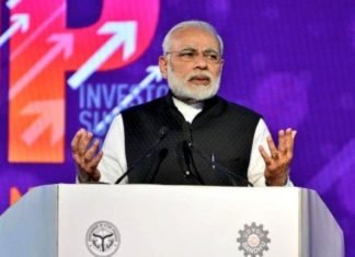 इन्वेस्टर्स समिट के उद्घाटन सत्र में बोले मोदी न्यू यूपी का होगा निर्माण इन्वेस्टर्स समिट का उद्घाटन