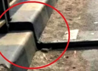 लखनऊ को नेपाल से जोड़ने वाले संजय सेतु का पिलर धंसने से आवगमन ठप, लगा भीषण जाम संजय सेतु