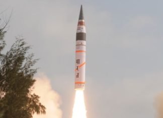 भारत ने परमाणु हथियार ले जाने में सक्षम ‘अग्नि-5’ का किया सफल परीक्षण अग्नि-5’ का किया सफल
