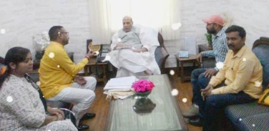 मंत्री से मिले शिक्षामित्र