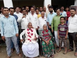 वीरेंद्र तिवारी के लैकफेड का चेयरमैन बनने पर जबरौली व मोहनलालगंज में मनाया गया जश्न लैकफेड का चेयरमैन
