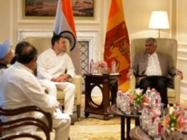 श्रीलंकाई पीएम से मिल राहुल ने कहा, ऐतिहासिक और सांस्कृतिक रूप से हमारे देश एक दूसरे के काफी करीब श्रीलंकाई पीएम