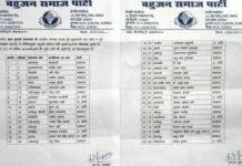 BSP के लोकसभा प्रत्याशियों की फर्जी लिस्ट वॉयरल होने पर बोले प्रदेश अध्यक्ष बौखला गए विरोधी, मुकदमा भी कराया दर्ज आरएस कुशवाहा
