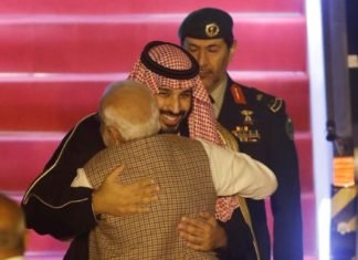 सऊदी के प्रिंस को मोदी के गले लगाने पर कांग्रेस ने पूछा, क्या यहीं हैं पुलवामा शहीदों को याद करने का तरीका सऊदी प्रिंस