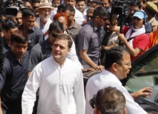राहुल के चेहरे पर दिखी संदिग्ध लेजर लाइट, इंदिरा-राजीव गांधी का हवाला देखकर कांग्रेस ने गृहमंत्री को लिखा पत्र लेजर लाइट