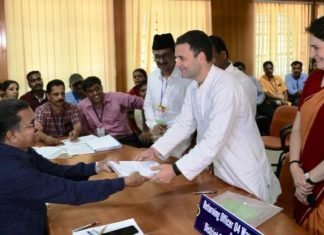 वायनाड से नामांकन कर राहुल ने कहा, नहीं बोलूंगा CPM के खिलाफ वायनाड लोकसभा