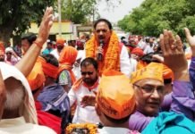 सैयदराजा में बोले महेंद्र पांडेय, गंगा को साफ करने में जी जान से जुटे हैं प्रधानमंत्री, विपक्ष पर भी साधा निशाना गंगा को साफ
