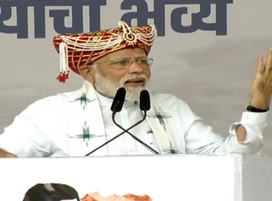 नासिक रैली में पीएम मोदी नें राम मंदिर पर बेवजह बयानबाजी करने वालों को दी नसीहत महाजनादेश यात्रा