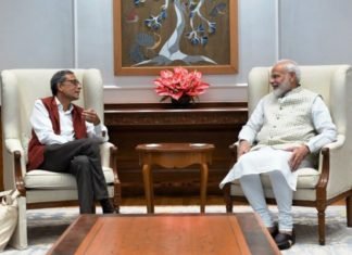 नोबेल विजेता अभिजीत से मिलकर प्रधानमंत्री ने कहा, भारत को उनकी उपलब्धियों पर है गर्व भारतीय अर्थशास्त्री