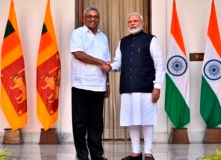 आतंकवाद से निपटने के लिए श्रीलंका के साथ PM मोदी ने किया पांच करोड़ डॉलर के समझौते का ऐलान गोटबाया राजपक्षे
