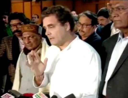 राहुल की प्रधानमंत्री को चुनौती, बिना पुलिस यूनिवर्सिटी जाकर दिखाएं प्रधानमंत्री को चुनौती