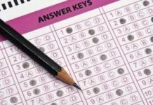 संशोधित आंसर की