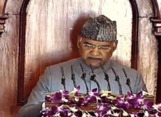 अभिभाषण में राष्ट्रपति ने कहा, CAA बनाकर गांधी जी की इच्छा को किया गया पूरा, संसद में हुआ हंगामा अभिभाषण में राष्ट्रपति
