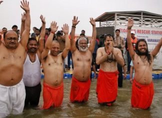 मुख्यमंत्री ने बसंत पंचमी पर लगाई गंगा में आस्था की डुबकी, सेल्फी व पतंग उड़ाकर मनाया पर्व बसंत पंचमी