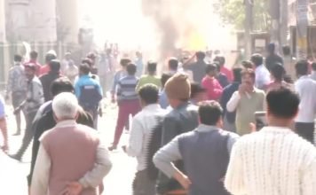 भजनपुरा में झड़प