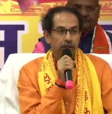 अयोध्या में बोले उद्धव ठाकरे, “भाजपा मतलब हिंदुत्व नहीं, राम मंदिर के लिए एक करोड़ देने का ऐलान भी किया” भाजपा मतलब हिंदुत्व नहीं