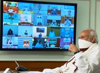 गमछे का मास्के
