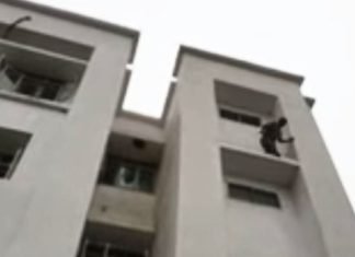 कोरोना के संदिग्ध मरीज ने अस्पताल की तीसरी मंजिल से कूदकर कि आत्महत्या की कोशिश कोरोना संदिग्ध