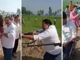 उत्तर प्रदेश के संभल में दिनदहाड़े सपा नेता व बेटे की गोली मारकर हत्या, डबल मर्डर का लाइव वीडियो वायरल संभल डबल मर्डर