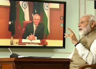शिखर सम्मेलन में ऑस्ट्रलिया के प्रधानमंत्री से बोले PM मोदी, हमने संकट को अवसर की तरह देखने का लिया फैसला शिखर सम्मेलन
