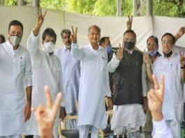 राजस्थान: CM गहलोत का शक्ति प्रदर्शन, सौ से अधिक विधायकों ने जताया भरोसा अशोक गहलोत
