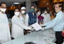 राज्यसभा सीट के लिए बसपा के प्रत्याशी रामजी गौतम ने दाखिल किया नामांकन रामजी गौतम