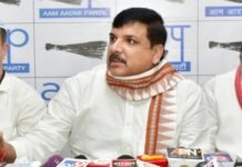 AAP ने निकाय चुनाव में प्रत्याशियों की तीसरी लिस्ट की जारी, लखनऊ से अंजू भट्ट को बनाया महापौर पद का उम्मीदवार संजय सिंह