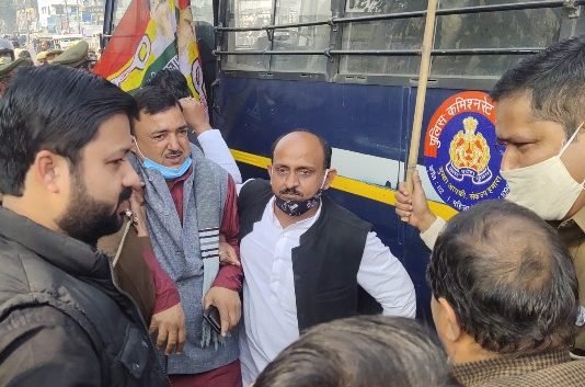प्रसपा की पदयात्रा