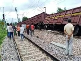 कोरापुट में बेपटरी हुए मालगाड़ी के 13 डिब्बे, बड़ा हादसा टला ओडिशा के कोरापुट