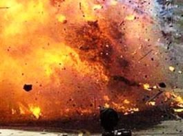 मस्जिद में विस्फोट