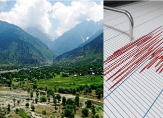 जम्मू-कश्मीर के डोडा में भूकंप के झटकों से हिली धरती डोडा में भूकंप