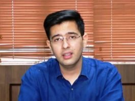 AAP नेता राघव चड्ढा हुए कोरोना पॉजिटिव, संपर्क में आए लोगों की से टेस्ट कराने की अपील राघव चड्ढा को हुआ कोरोना